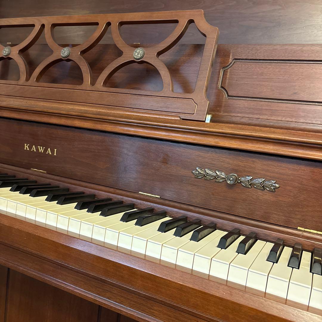 R.7年11月調律・整調済】 KAWAI ピアノKL-62WI 椅子他付属品有 - メルカリ