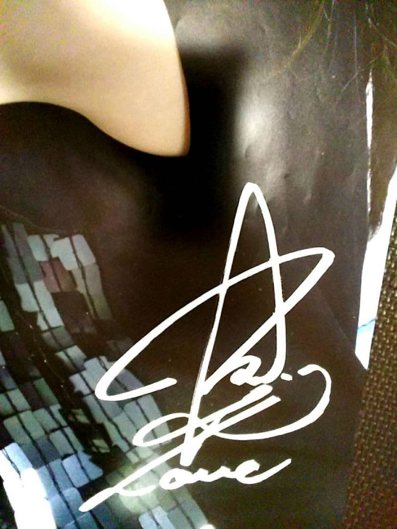 ヘッドホン倉木麻衣サイン入り会場限定FC継続入会特典ポスター非売品