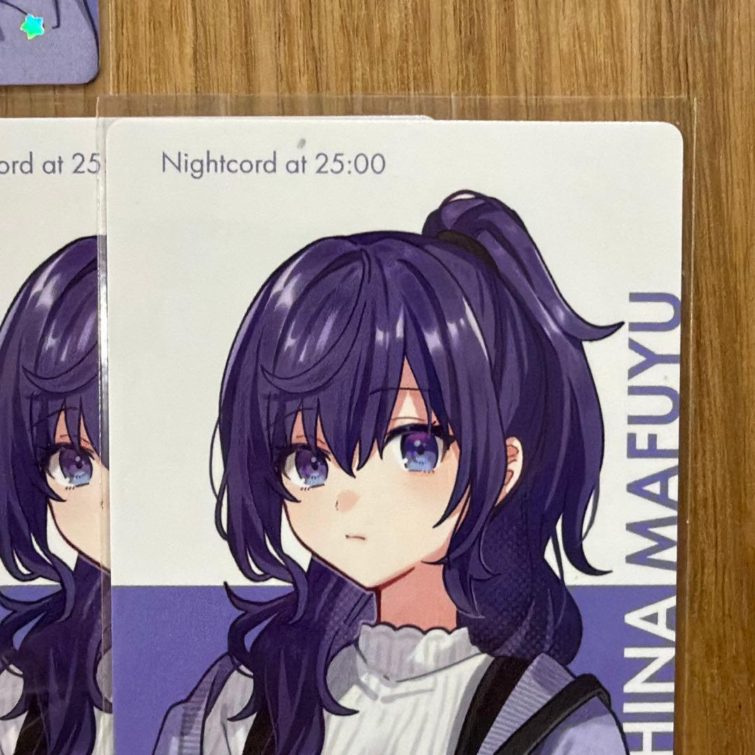 プロセカ 朝比奈まふゆ エピカ クリフェス 2025 箔押し - メルカリ