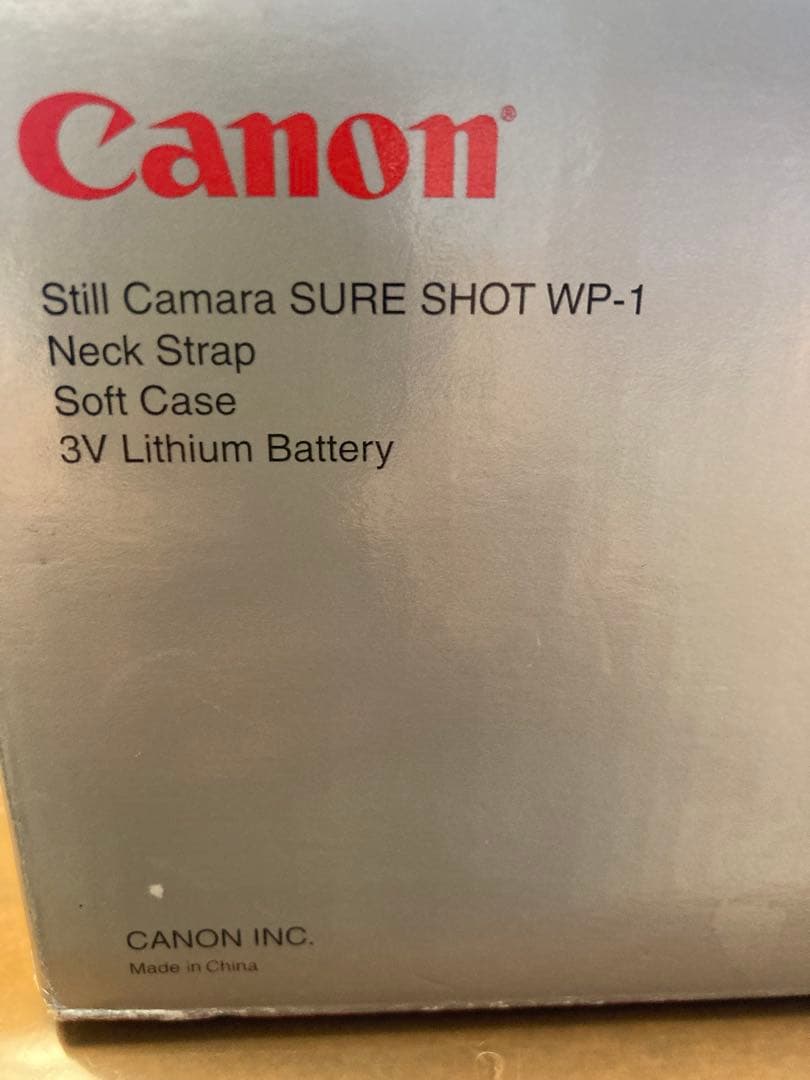 d*7様 未使用品Canon Sure Shot WP-1 -防水 ビンテージ-