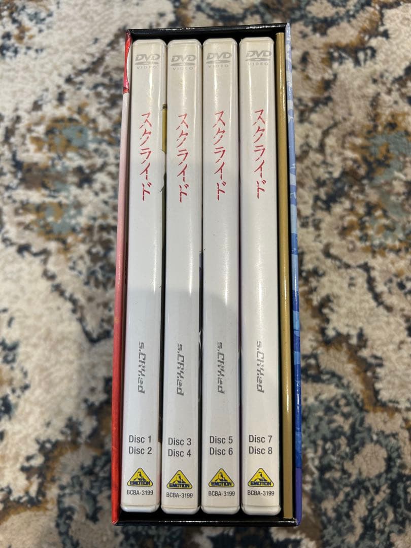 スクライド s.CRY.ed DVD 全8ディスクセット