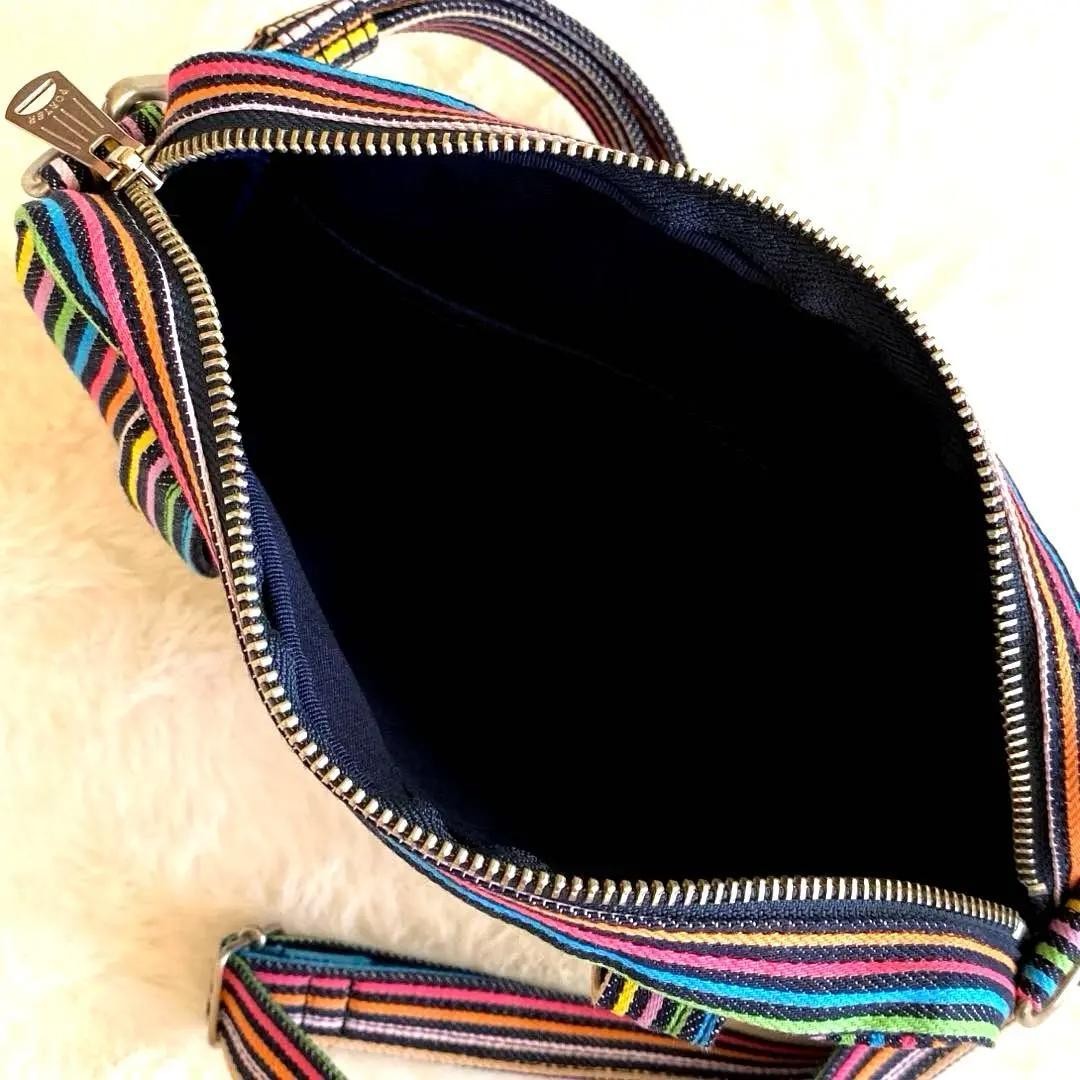 希少 美品】POTER ×SLAP SHOT レインボーカラー ウエストポーチ - メルカリ