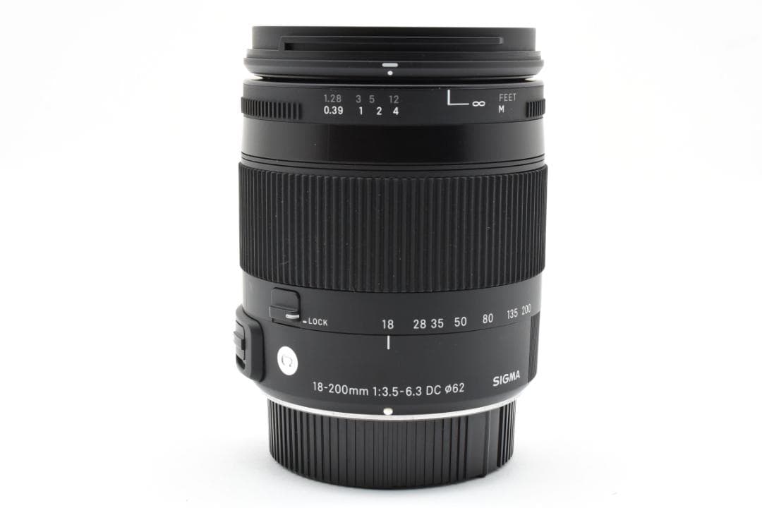 レンズ(ズーム) SIGMA 18-200mm F3.5-6.3 DC MACRO OS HSM