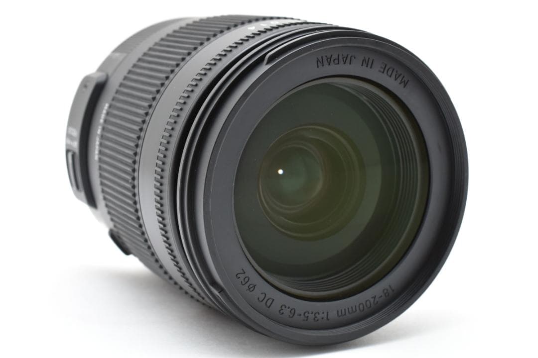 レンズ(ズーム) SIGMA 18-200mm F3.5-6.3 DC MACRO OS HSM