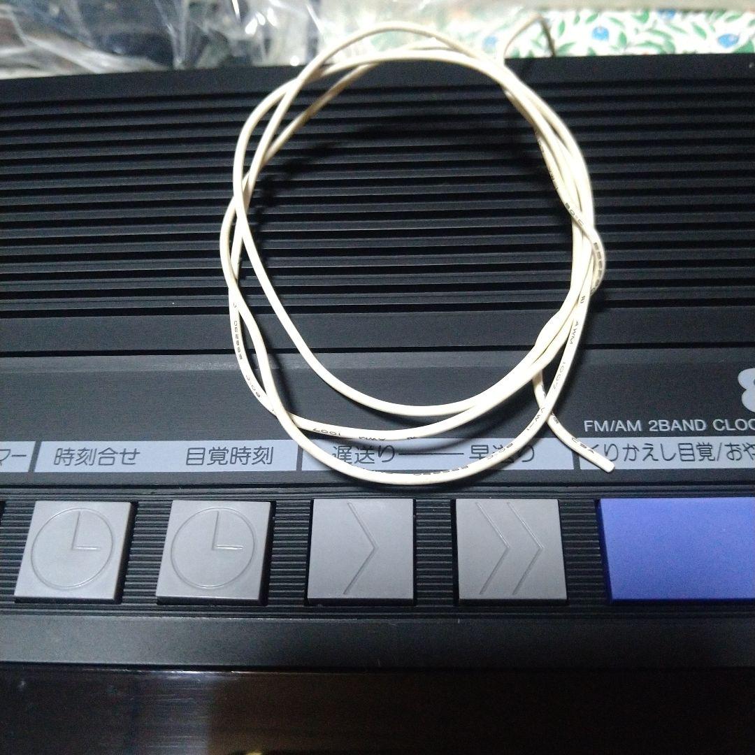 東芝電子クロックラジオTOSHIBA RC‐1F