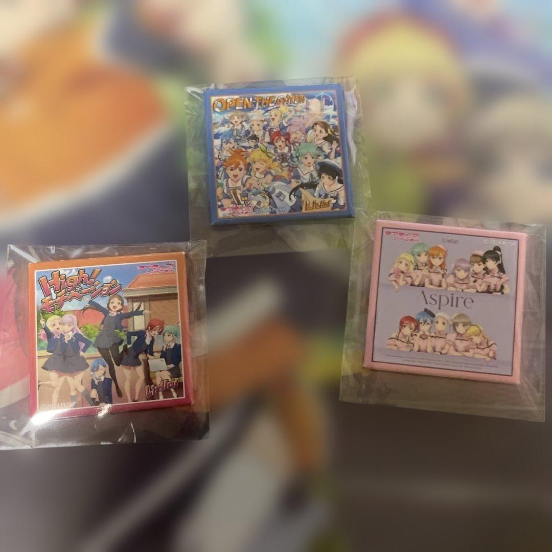 ラブライブ！スーパースター！！ 7thLIVEガチャ スクエア缶バッジ