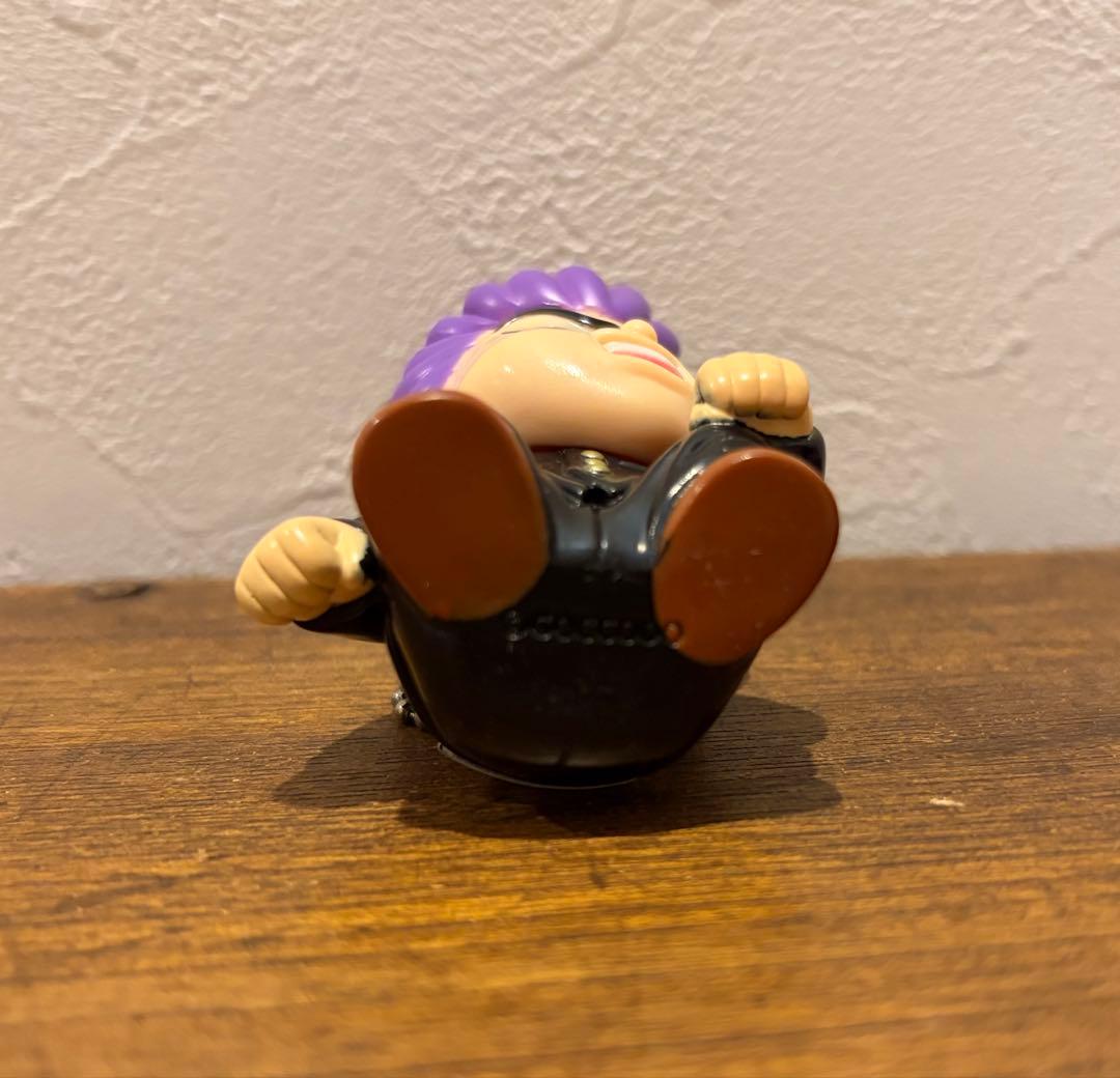 ゴッコ堂 気合田くん キーホルダー ボールチェーンマスコット 紫ヘア