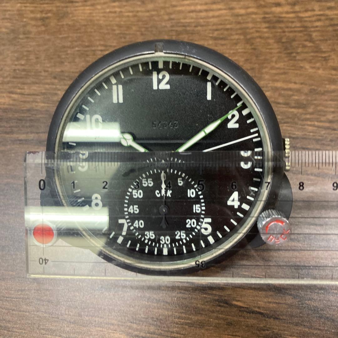 MiG 1970年製 ソビエト軍 ソ連航空機 コックピット 時計 赤軍