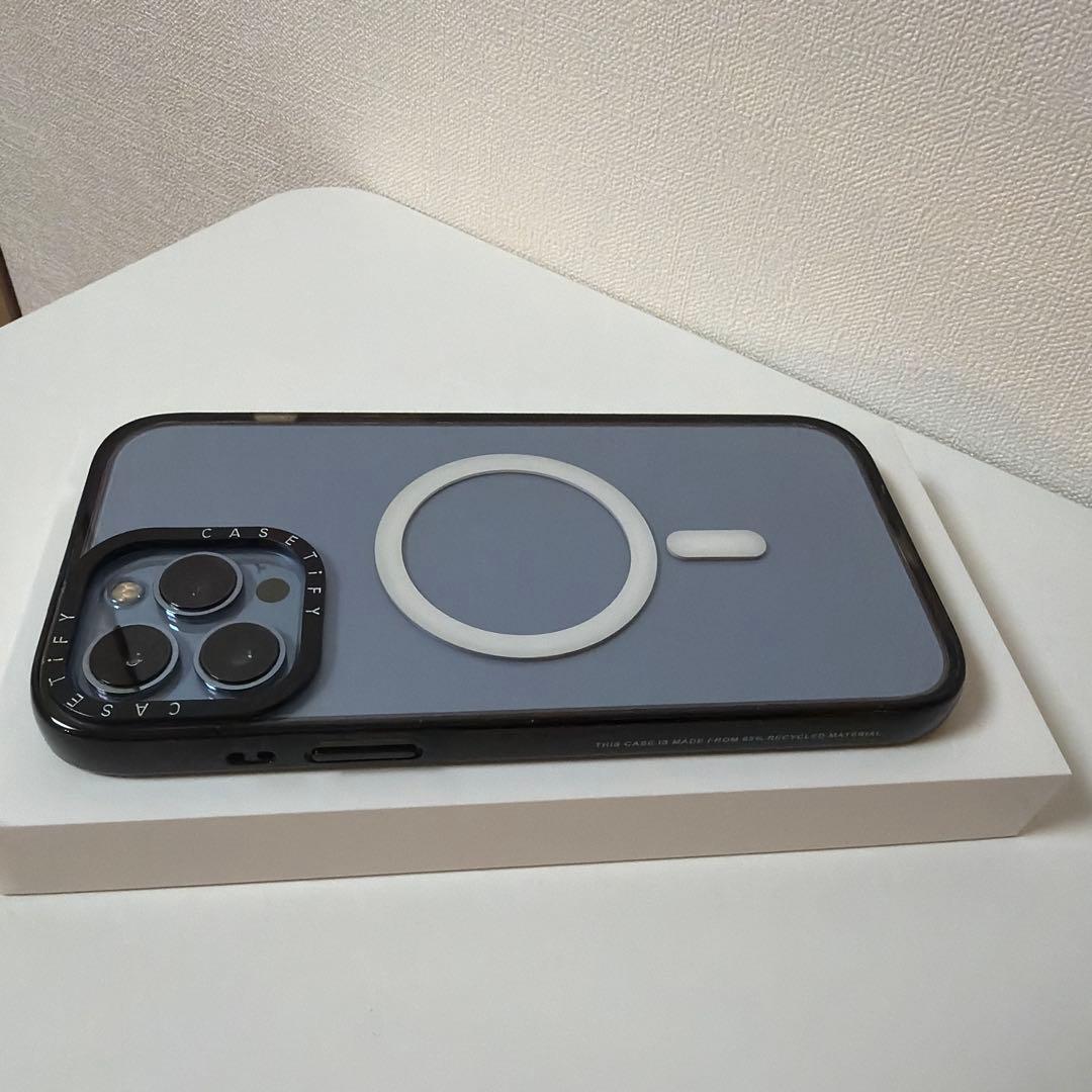 【ケース＆純正ケーブル付】iPhone13 Pro Max シエラブルー 256 iPhone13 Pro Max A2641 (MLJD3J/A) 256GB シエラブルー【国内版 SIM