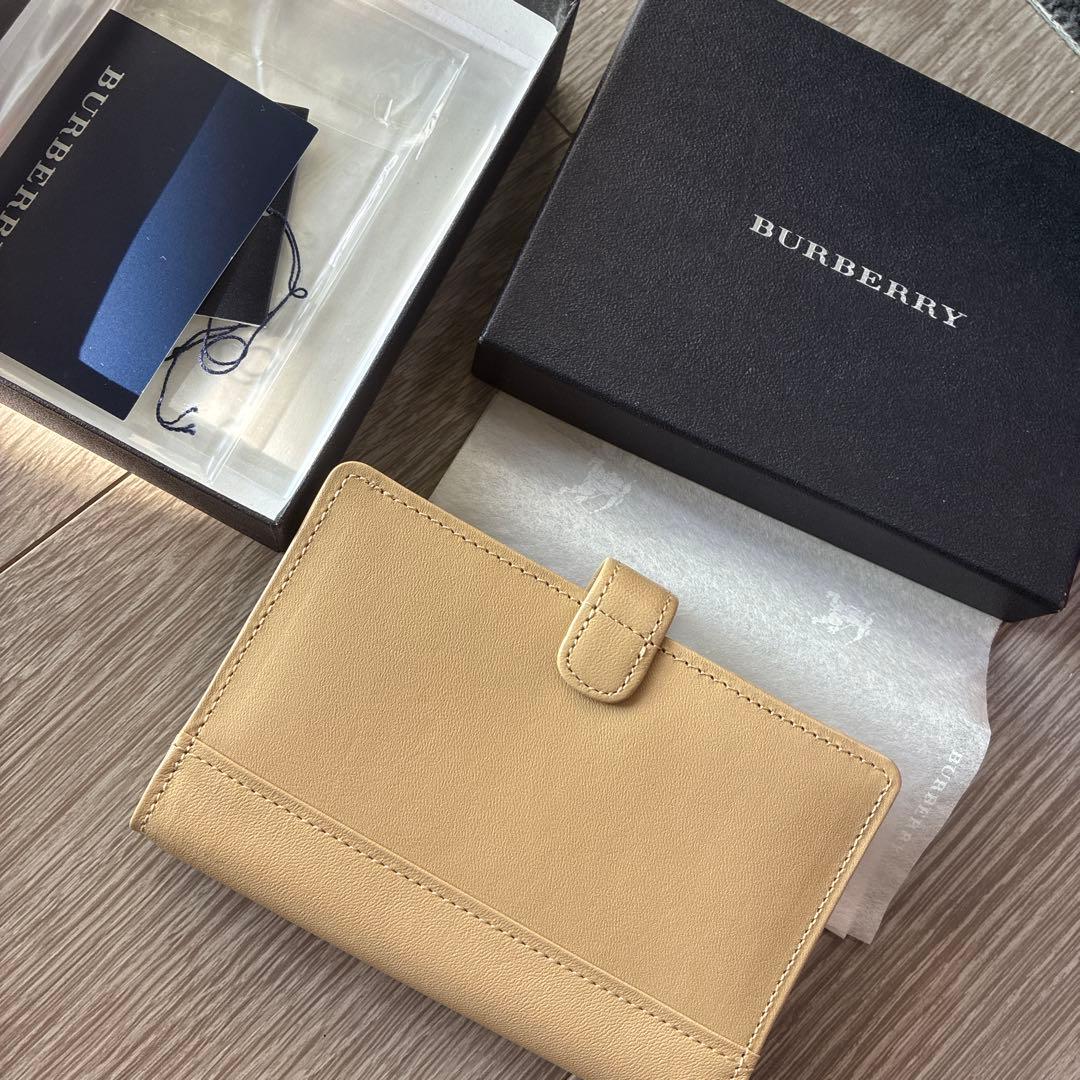 BURBERRY ベージュ スケジュール帳 システム手帳 手帳 バーバリー