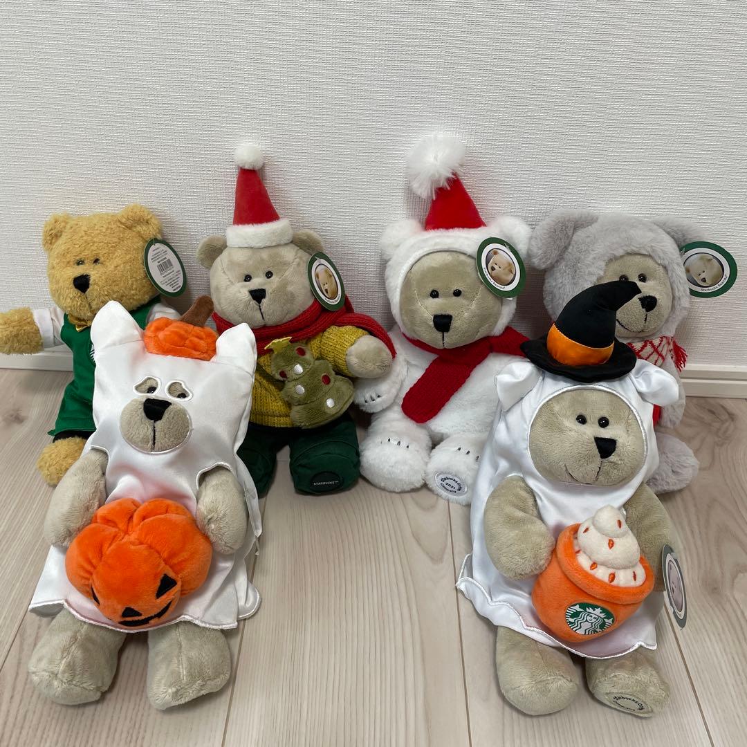 スターバックス　ベアリスタ　6体セット 送料無料□海外スタバ☆リザーブ タイ サイアムスクエアワン店限定品