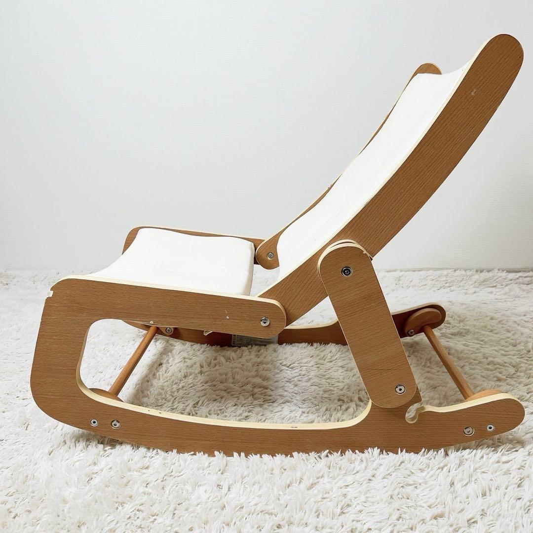 廃盤】KATOJI bome バウンサーチェア SS-03902 天然木 青 - メルカリ