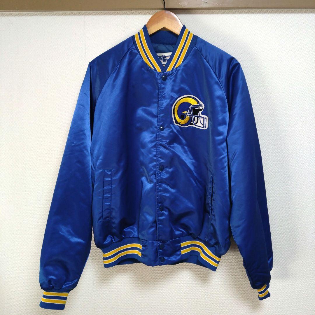 美品 希少 NFL 70s80S ロサンゼルス ラムズ ヴィンテージ スタジャン