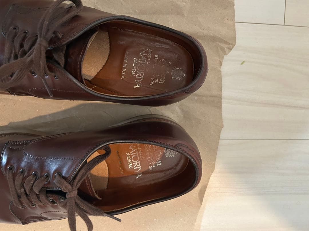 ト*松様 ALDEN オールデン53663クロムエクセルプレーントゥ7D なとり