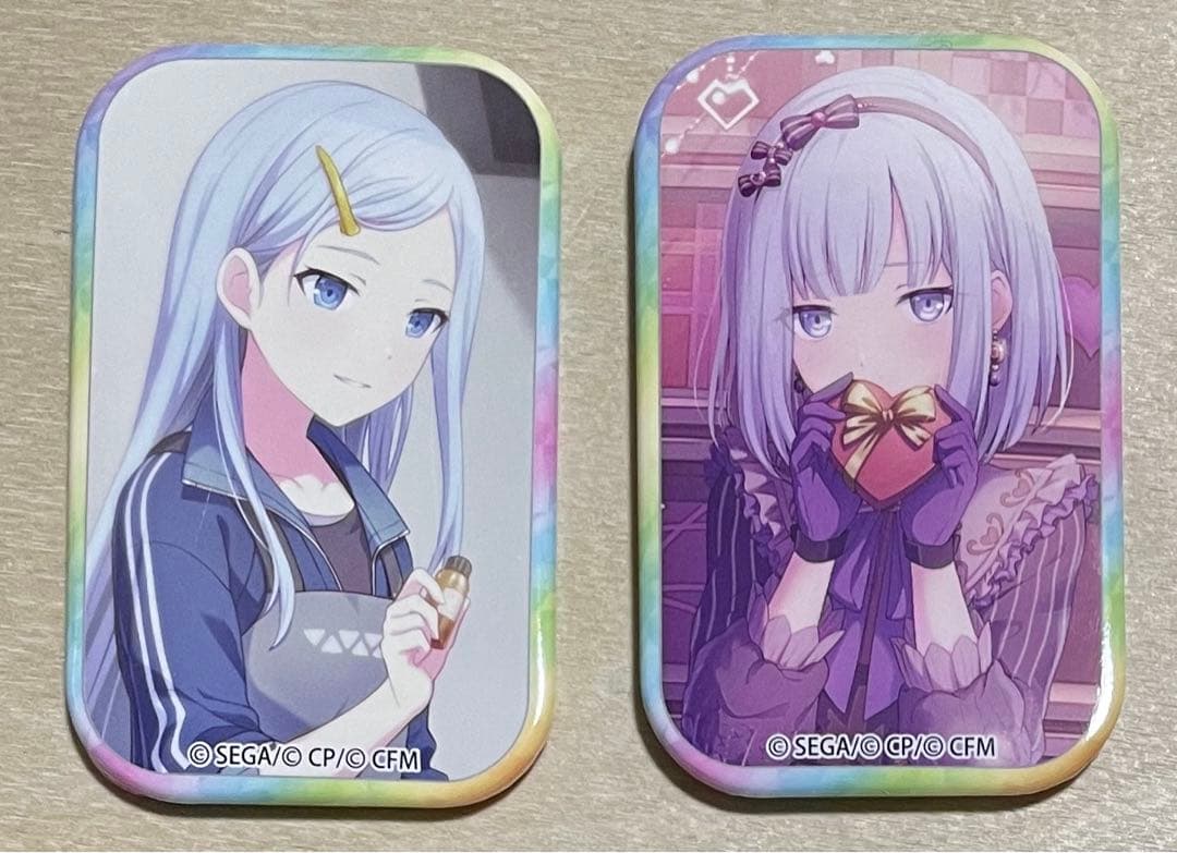 プロセカ 宵崎奏 スクエア缶バッジ バレンタイン vol.31A 特訓後 特訓