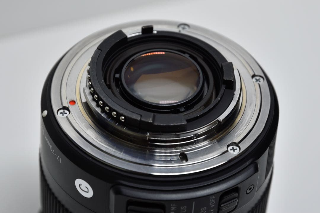 (良品)SIGMA 17-70mm F2.8-4 DC MACRO OS ニコン