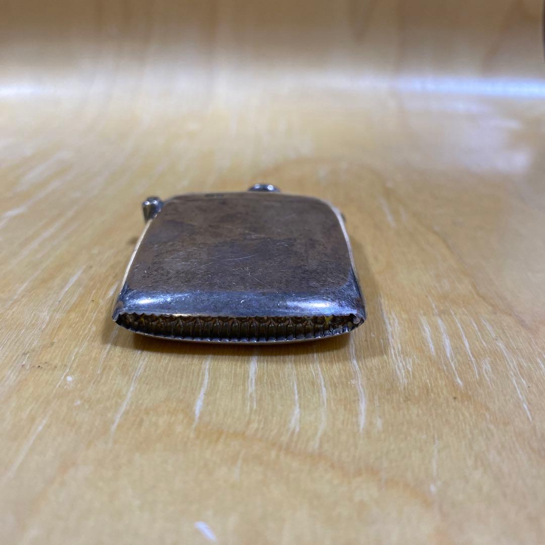 スターリングシルバー ホールマーク マッチケース アンティーク