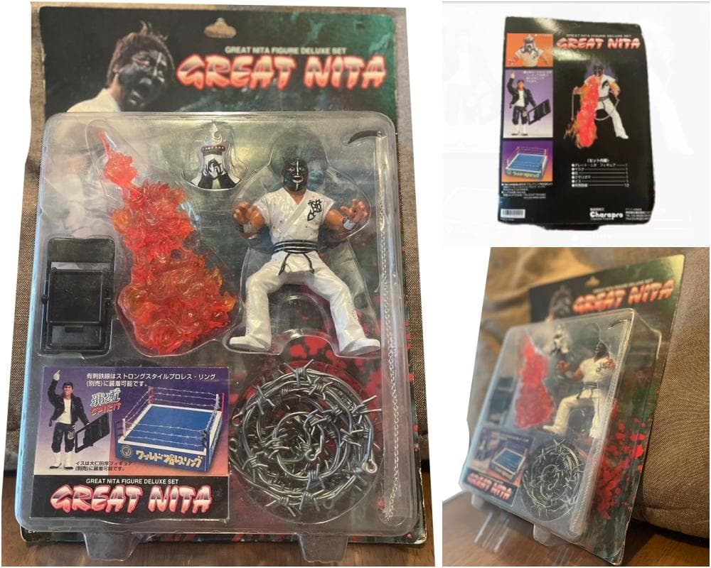 希少☆絶版品 グレートニタ キャラプロフィギュア 大仁田厚 プロレス