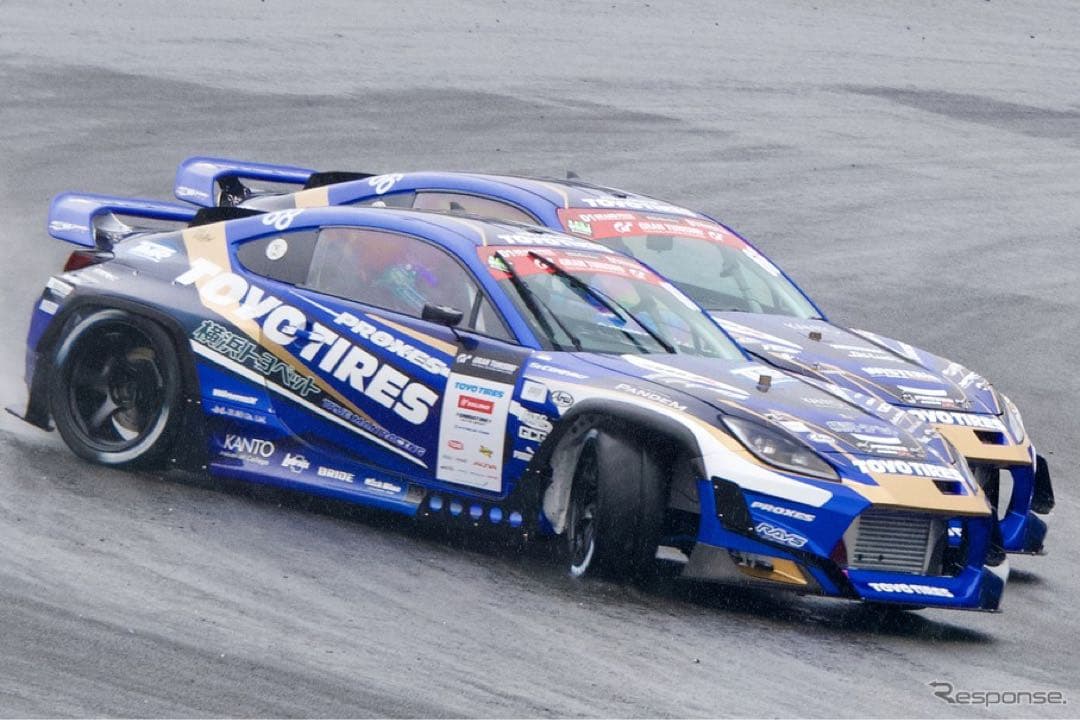[依頼]GR86TOYOTIRES2022年D1 D1GP参戦のTeam TOYOTIRES DRIFT GR86を精巧に再現した1／64ミニカーが