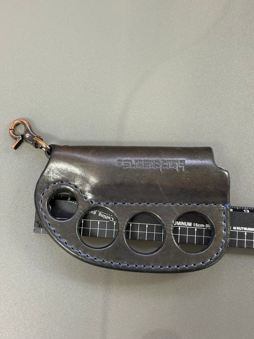 《blackmeans》LEATHER KNUCKLE CASE No1461