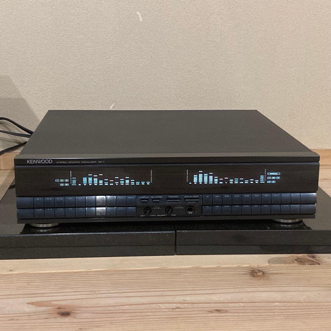 超美品 KENWOOD GE-7 ステレオグラフィックイコライザー - メルカリ