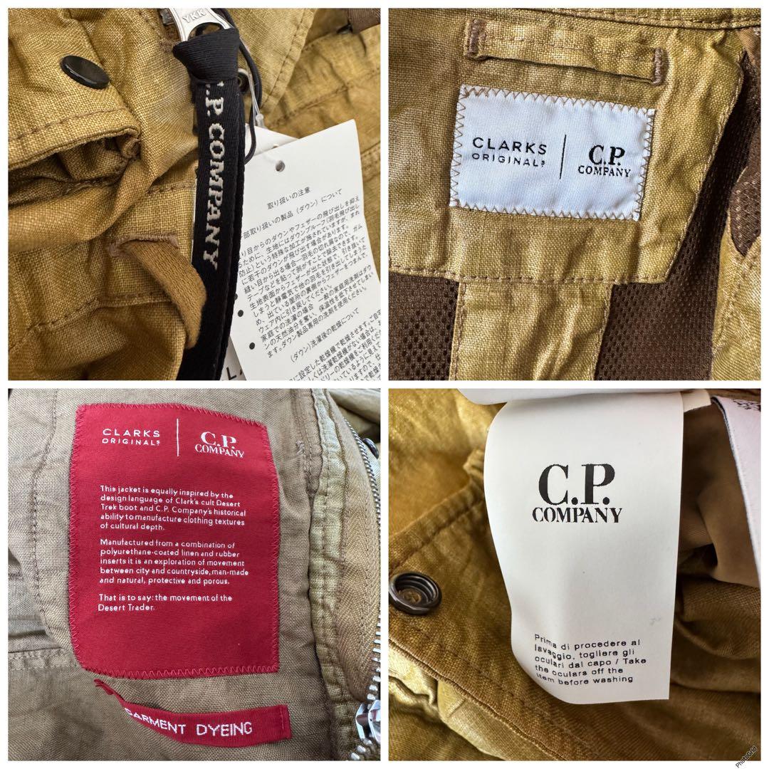 新品 C.P.COMPANY クラークス ロングジャケット ゴーグル コート