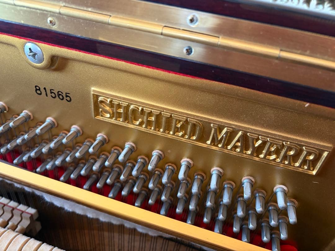 シードマイヤー＆サンズ アップライトピアノ 国産ハンドメイド R8年1月