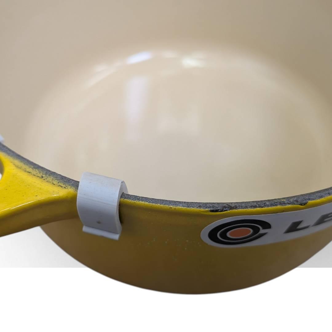 【未使用】Le Creuset ルクルーゼ 18cm 1.8L イエロー