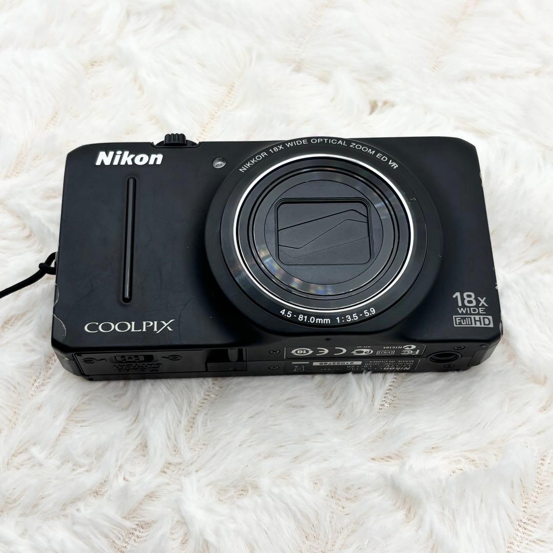 動作良好✨ Nikon COOLPIX S9300 ブラック - メルカリ
