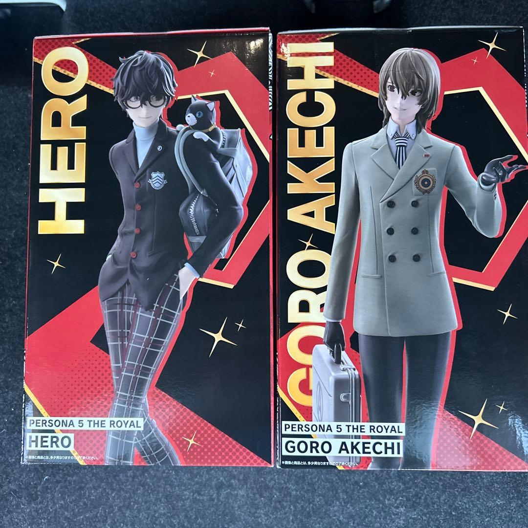 一番くじ 『ペルソナ5 ザ・ロイヤル』 A賞 主人公・B賞 明智小五郎