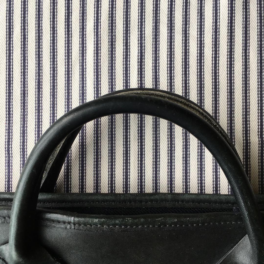 maimai 80's L.L.Bean ブリーフケース 黒レザー