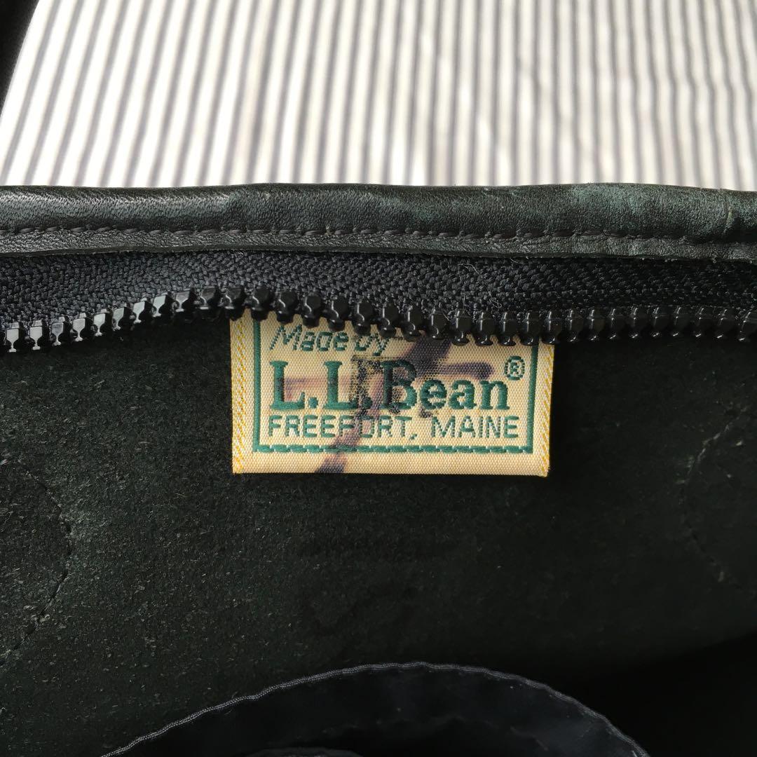 maimai 80's L.L.Bean ブリーフケース 黒レザー
