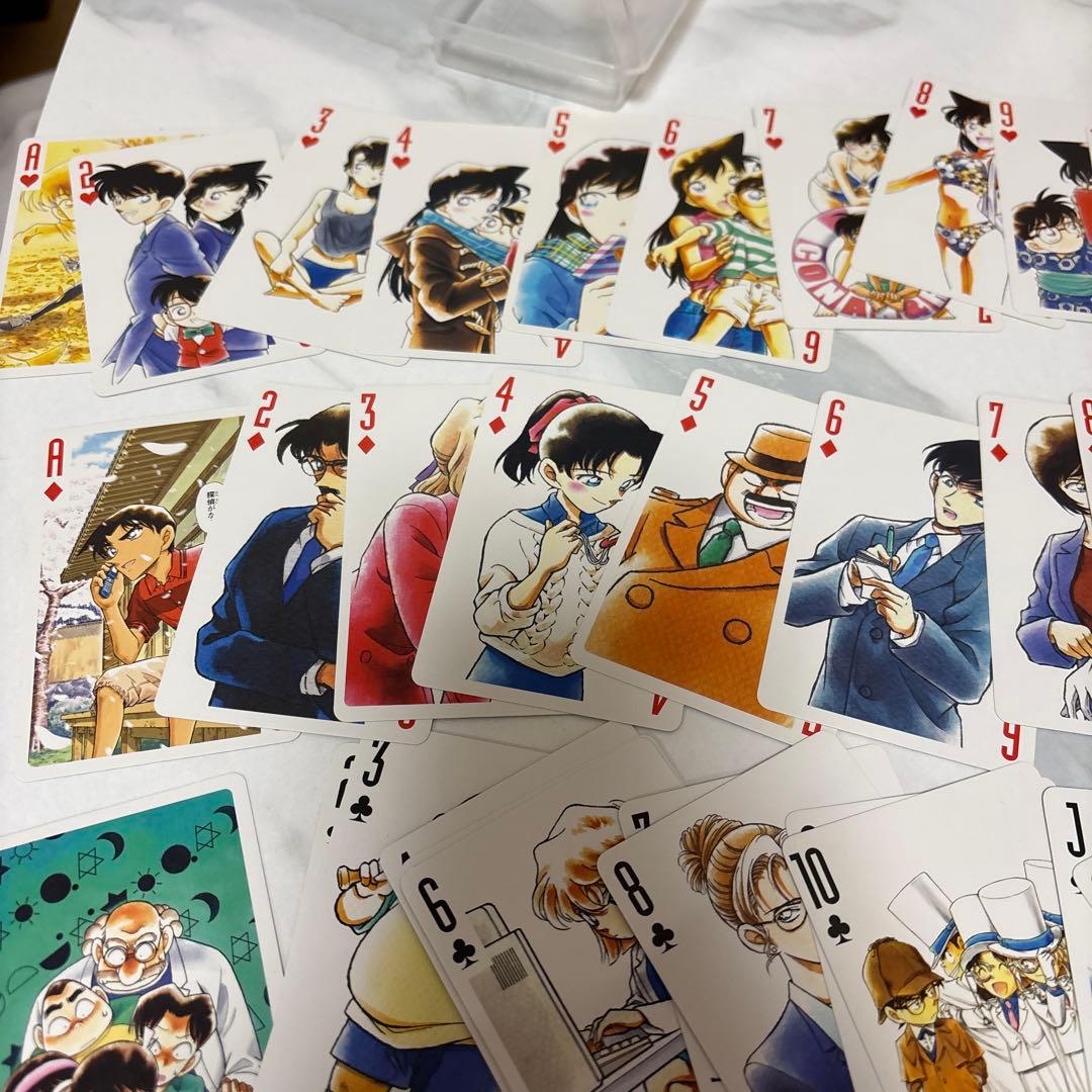 レア 新品未使用品 名探偵コナン 全員サービス トランプ キッド 平次