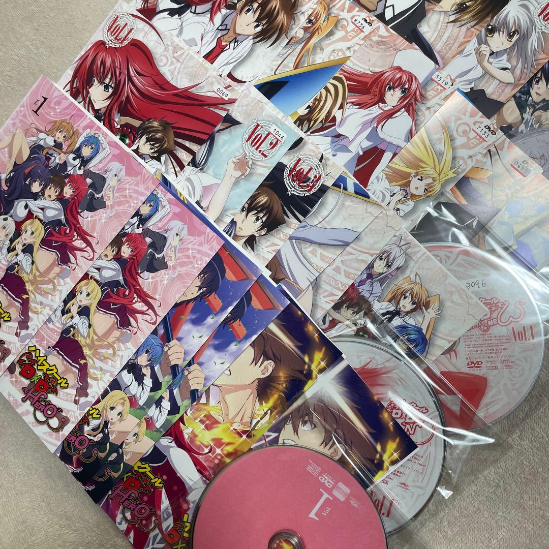 ハイスクールd×d 全24巻セット　レンタルアップ