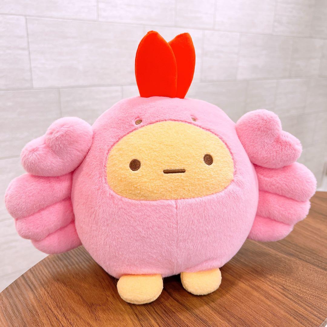 すみっコぐらし 水族館 えびふらいのしっぽ カニ ふんわりぬいぐるみ