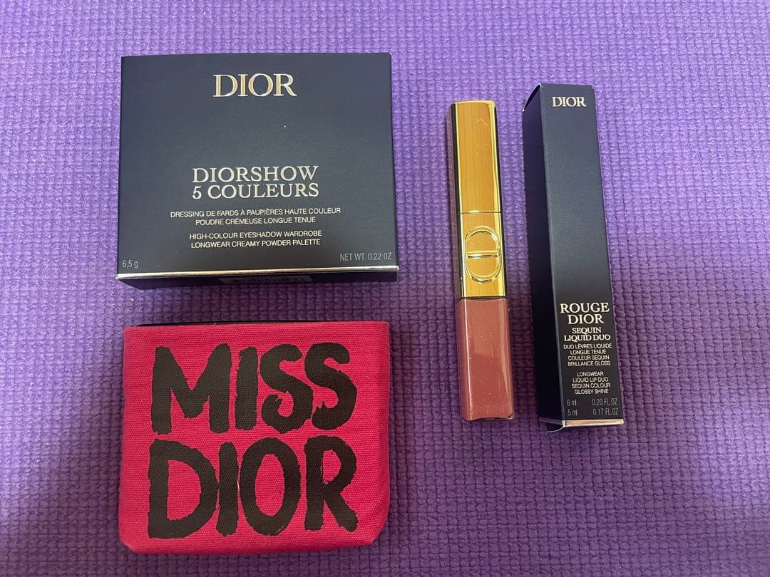 Dior ギフトセット リップグロスとアイシャドウ 2025限定品 - リップ