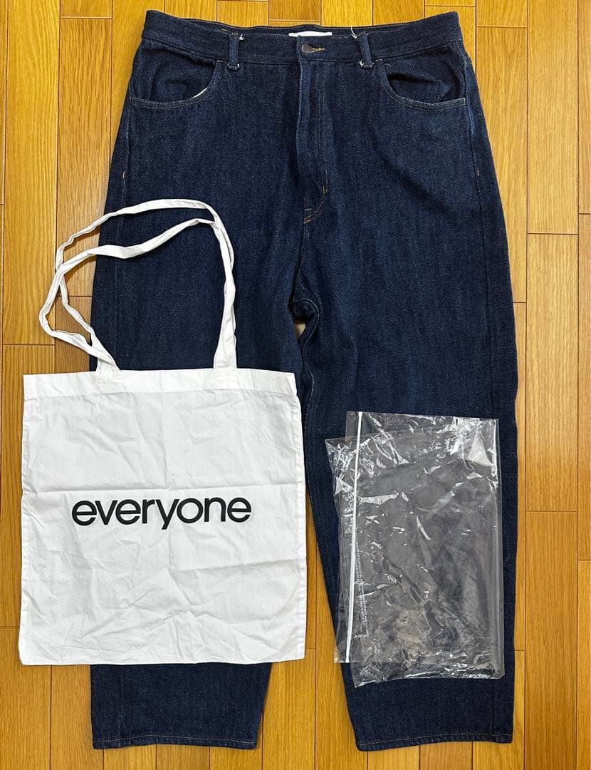 everyone soft denim pants XL デニム エブリワン - メルカリ
