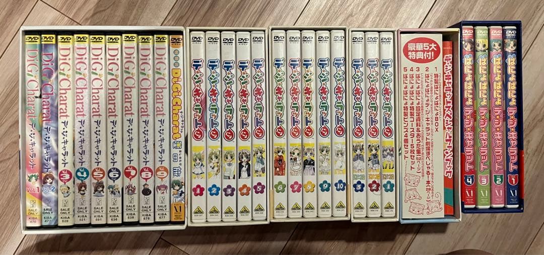 写真1.2セット Di Gi Charat デジキャラット 各全巻セット - メルカリ