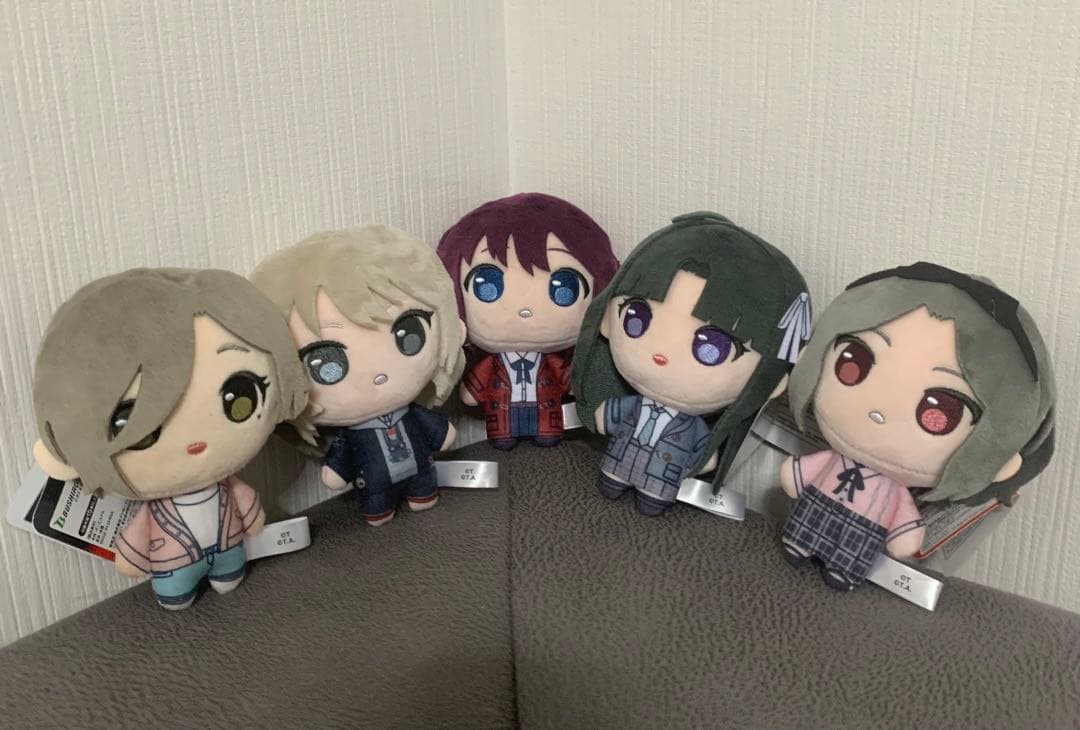 ぷちっしゅ！ガールズバンドクライ / 全５種セット ③ ガルクラ』おめめぱっちりのぷちサイズぬいぐるみ“ぷちっしゅ！”に