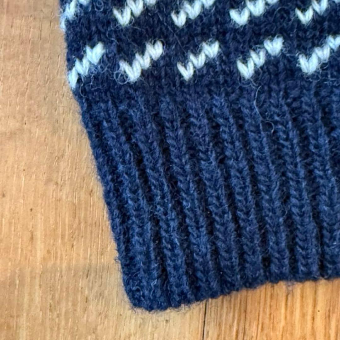 L.L.Bean バーズアイニット ネイビー