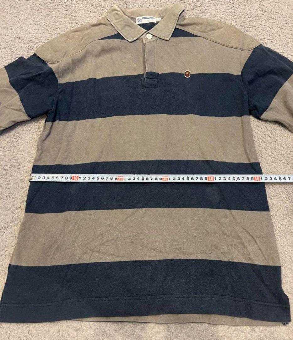 ア ベイシング エイプ ラガーシャツ BAPE ベイプ HERO キムタク - メルカリ