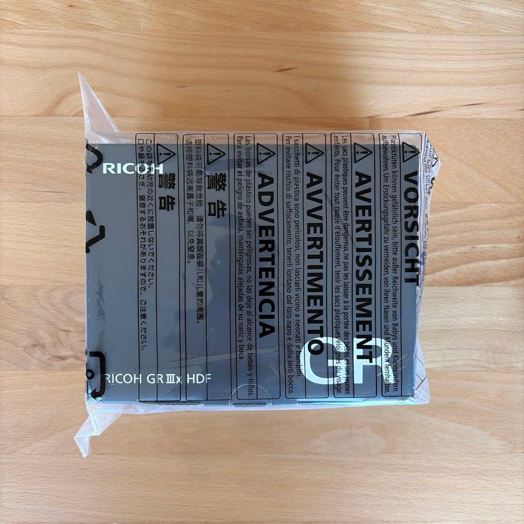 【新品未使用】RICOH GR Ⅲx HDF 3年保証　リコー RICOH GR III HDF [安心の3年保証] | リコーイメージングストア