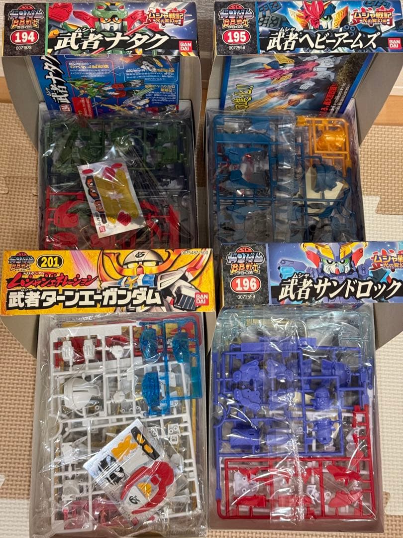 SDガンダム BB戦士 武者 4体セット 新品 未組立て - メルカリ