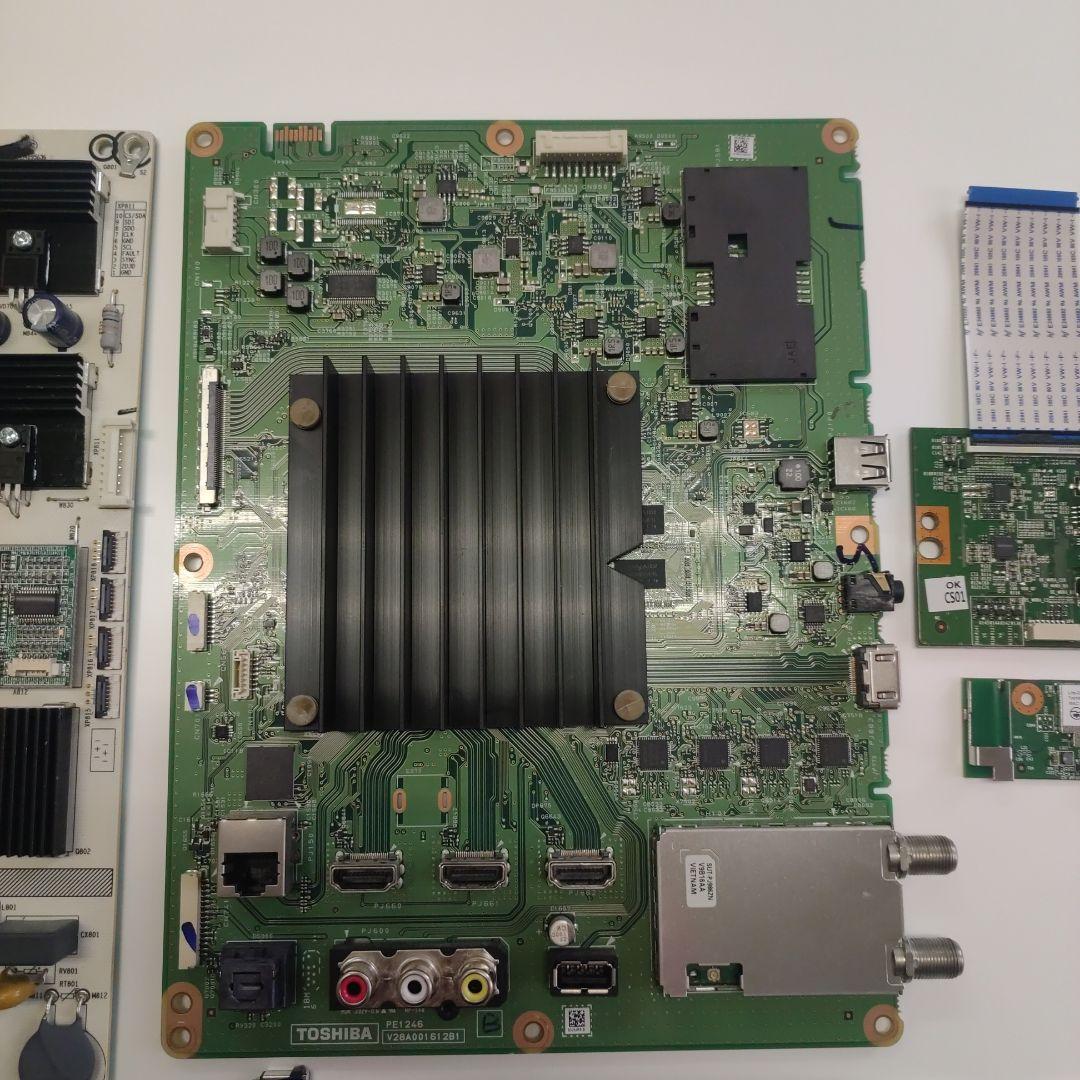 東芝レグザ50m520x基盤セット - メルカリ