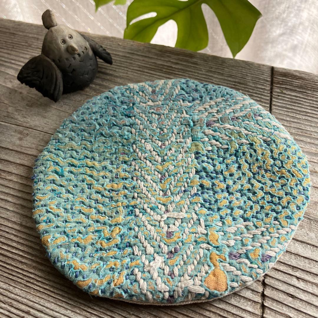 No.202 ヴィンテージカンタキルト(ラリーキルト)のマルチマット - メルカリ