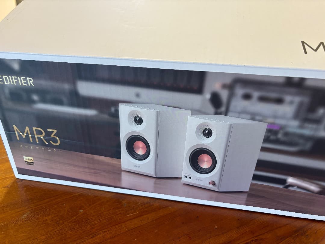 Edifier MR3 スピーカー ホワイト - メルカリ