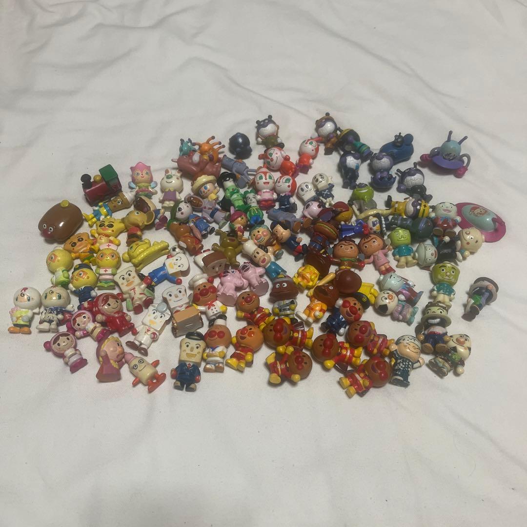 大量】アンパンマン 指人形 まとめ売り 93体あつまれアンパンマン