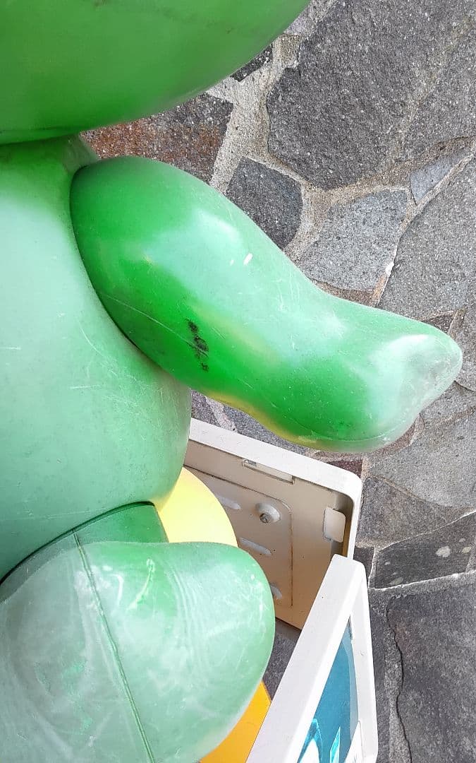 昭和レトロ ケロちゃん台座つき