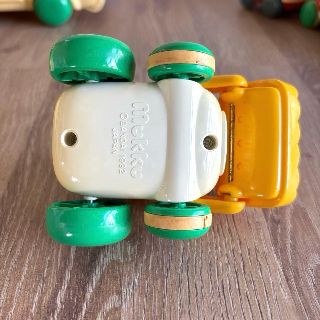 希少 平成レトロ バンダイ mukku ムック 車 おもちゃ ミニカー