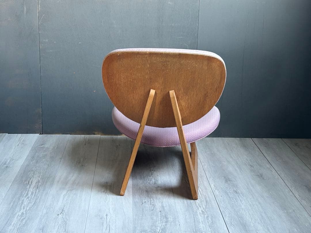 ④希少天童木工長大作低座椅子ローチェアTENDO ヴィンテージSZ